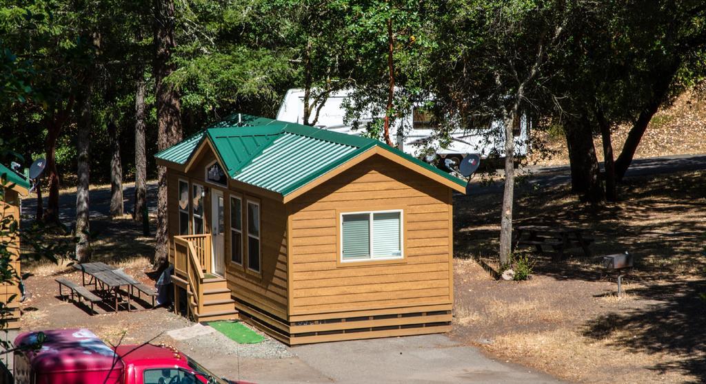 Russian River Camping Resort Cottage 7 Cloverdale Exterior foto